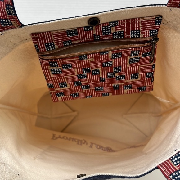 “Proudly Longaberger” Canvas Tote - Picture 4 of 10